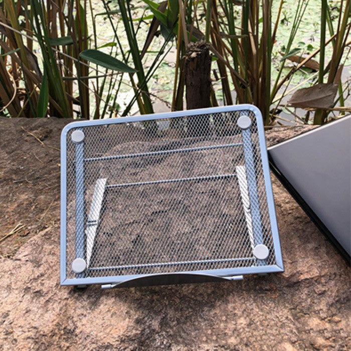 JMT-716170 Adjustable Foldable Laptop Stand with Non-Slip Pads - Iron Construction for Stability and Easy Storage