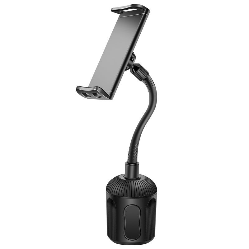 JMT-716234 Telescopic Anti-Skid Shock-Proof Car Mobile Phone Holder - Black and Yellow