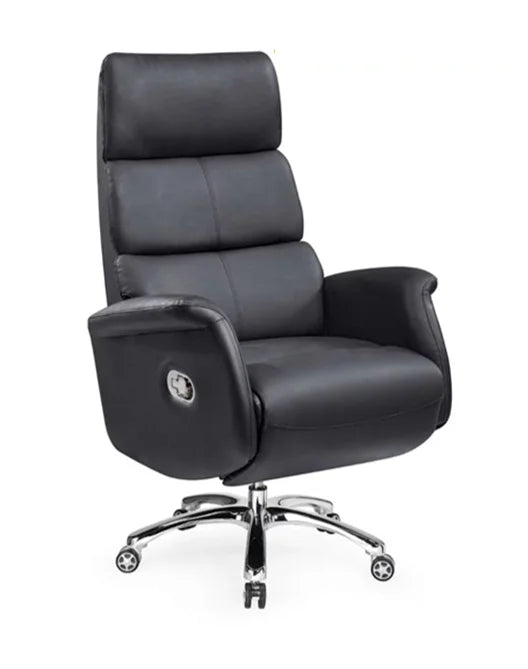 JMT-716298 Elegant Ergonomic Executive Office Chair in PU Leather with Modern Design and Luxury Swivel Feature