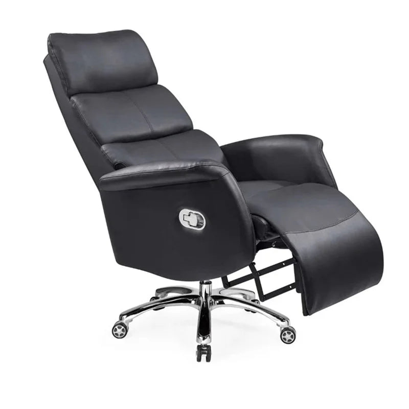 JMT-716298 Elegant Ergonomic Executive Office Chair in PU Leather with Modern Design and Luxury Swivel Feature