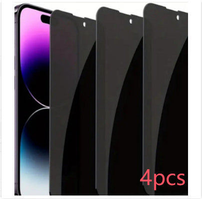 JMT-716554 Anti-Peeping Tempered Glass Film for iPhone Models