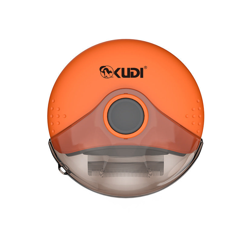 JMT-716618 Three-in-One Pet Comb Brush - Durable ABS/PC with Stainless Steel Design, Compact Size 98*95*35mm, Available in Orange and Green