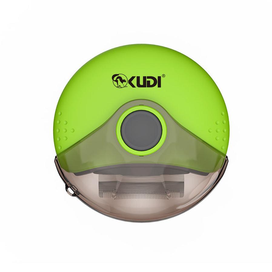 JMT-716618 Three-in-One Pet Comb Brush - Durable ABS/PC with Stainless Steel Design, Compact Size 98*95*35mm, Available in Orange and Green