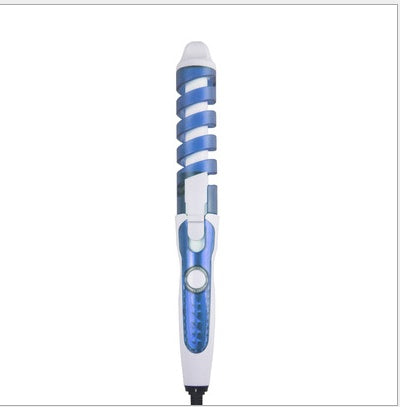 JMT-716682 Automatic Spiral Curling Iron with Tourmaline Ceramic, 16MM-20MM Diameter, 10 Heat Settings for Quick Styling