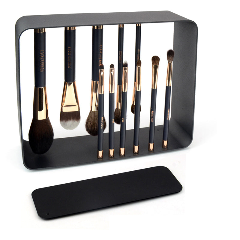 JMT-716810 Magnet Makeup Brush Set with Real Hair - Complete and Durable Tool Kit