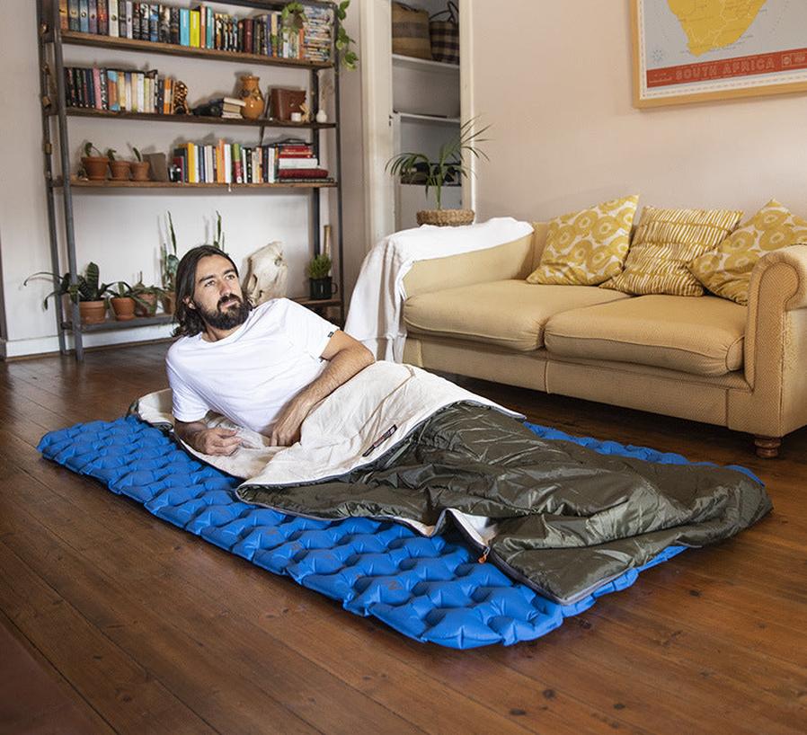 JMT-717578 Lightweight Portable Cotton Sleeping Bag for Camping and Outdoor Adventures