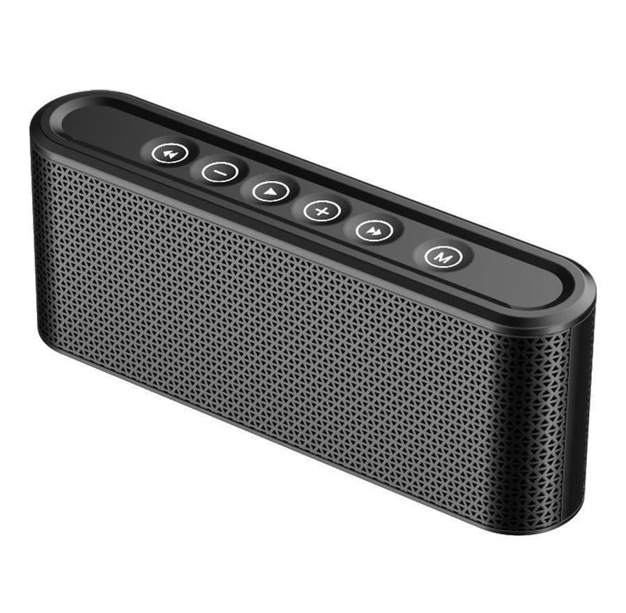 JMT-717706 Portable 8000mAh Power Bank and Mini Speaker with Dual Heavy Bass Speakers