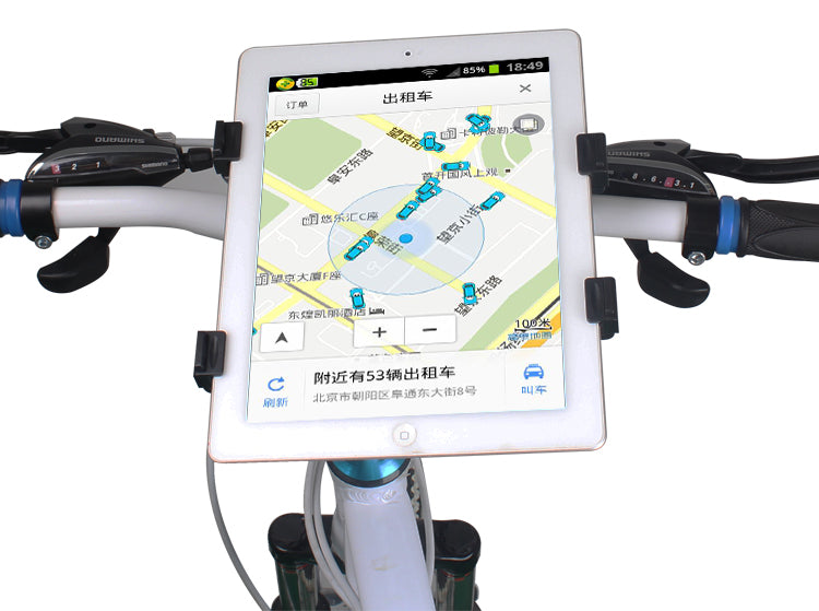 JMT-717898 Universal Tablet Holder for Bicycles, Motorcycles, Treadmills, and iPads