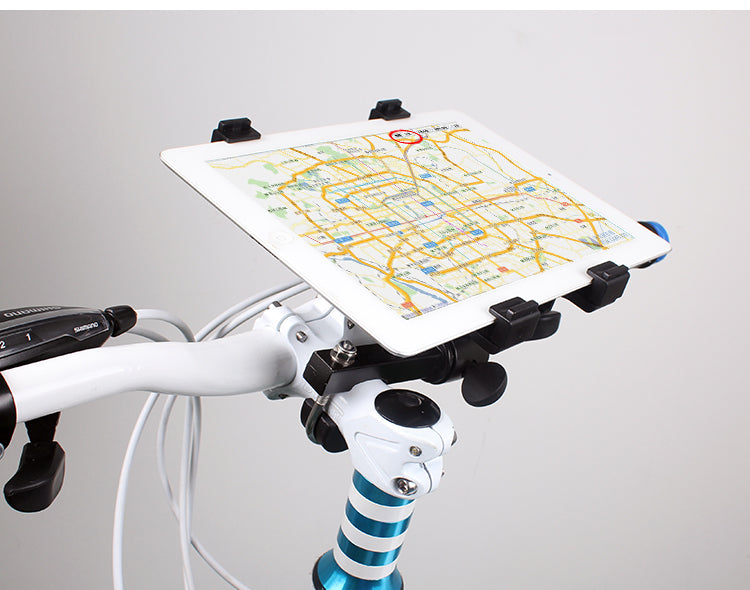 JMT-717898 Universal Tablet Holder for Bicycles, Motorcycles, Treadmills, and iPads