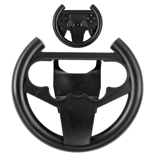 JMT-718154 PS4 Game Console Steering Wheel Accessory - ABS Construction, Entry to Elite Level Performance