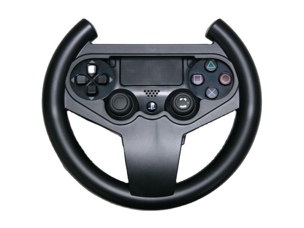 JMT-718154 PS4 Game Console Steering Wheel Accessory - ABS Construction, Entry to Elite Level Performance