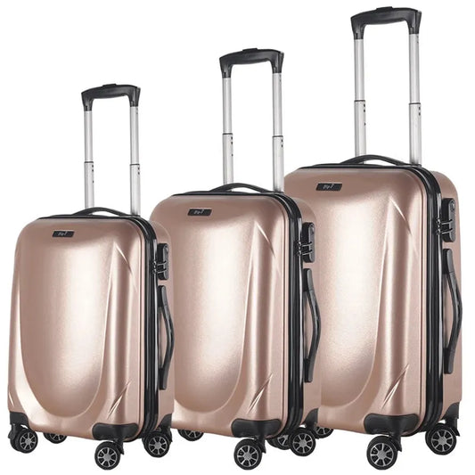 JMT-718410 High-Capacity 20 Inch Plastic Trolley Suitcase for Travel