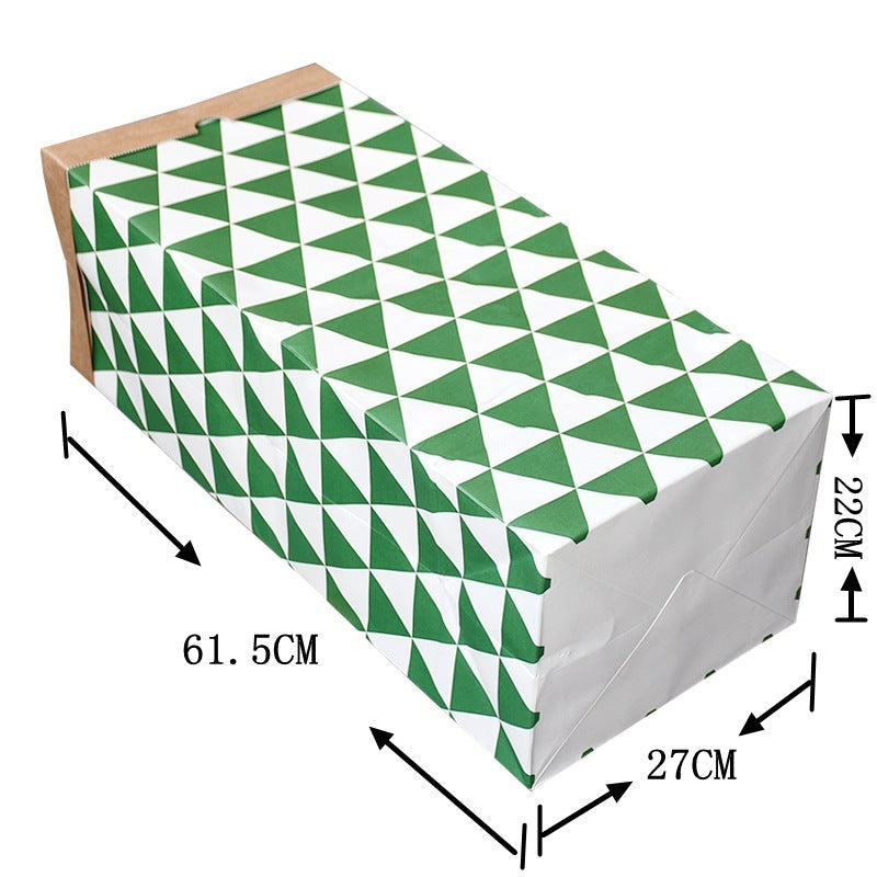 JMT-718666 Kraft Paper Cat Tunnel - 61.5 x 27 x 22 cm, Durable and Fun for Playtime