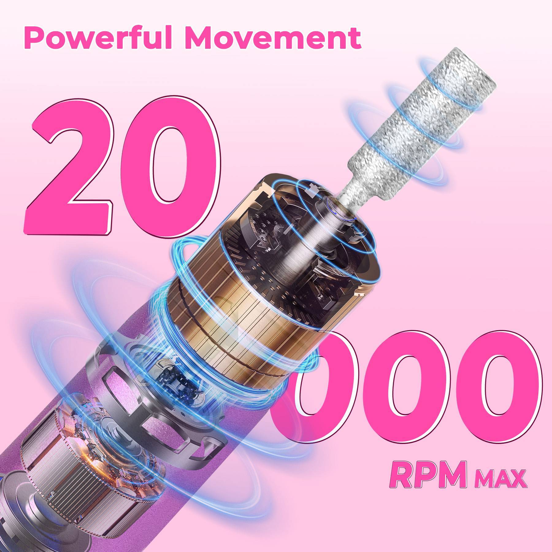 JMT-718986 Portable Electric Nail Drill Kit with Manicure Bits - User-Friendly and Lightweight Design