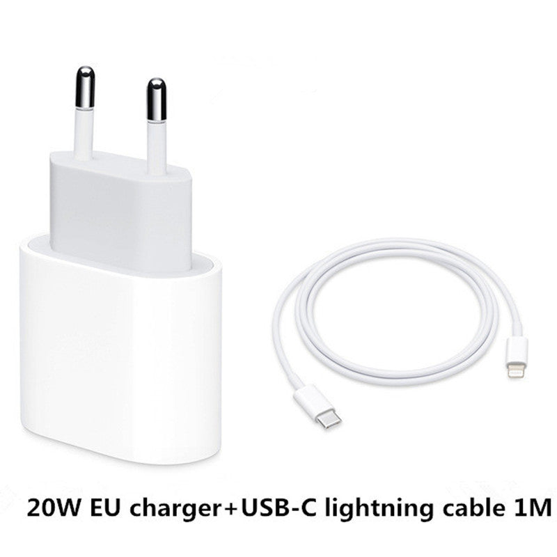 JMT-719178 20W USB-C Power Adapter with 1 Meter Fast Charging Cable - European Standard Travel Charger