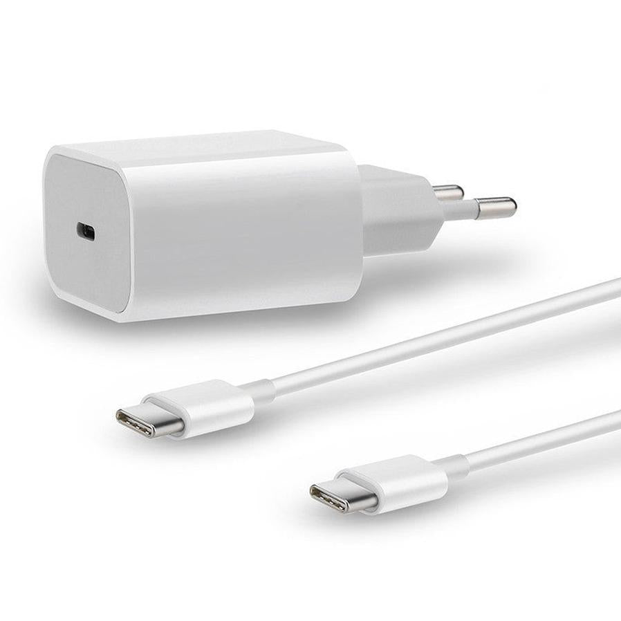 JMT-719178 20W USB-C Power Adapter with 1 Meter Fast Charging Cable - European Standard Travel Charger