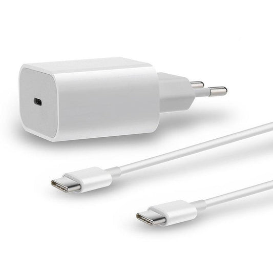 JMT-719178 20W USB-C Power Adapter with 1 Meter Fast Charging Cable - European Standard Travel Charger