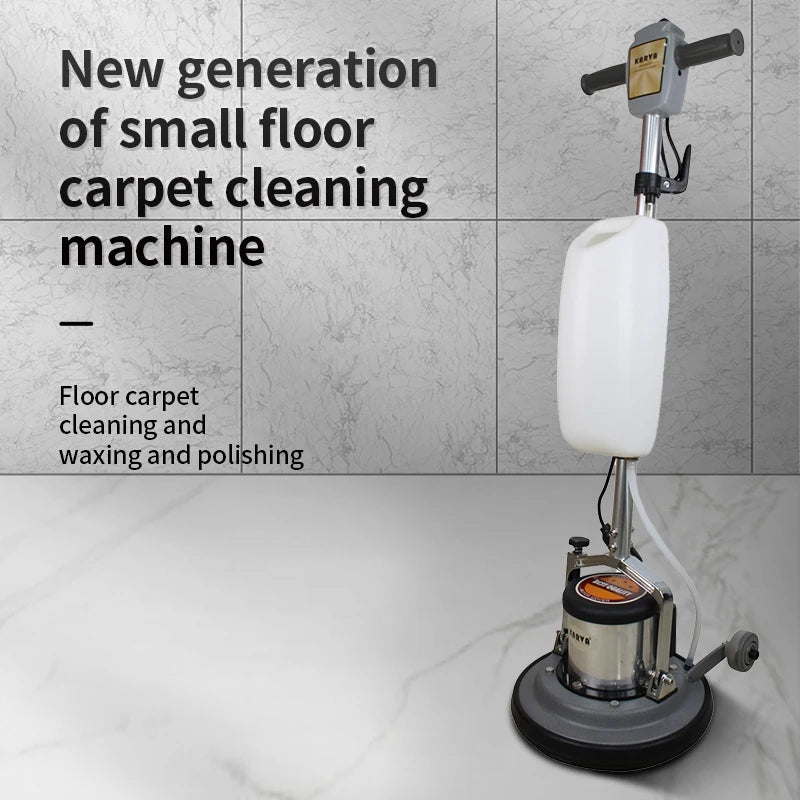 JMT-719306 Compact 13-Inch Multifunctional Floor Scrubber for Wood, Marble, and Ceramic Tile Cleaning