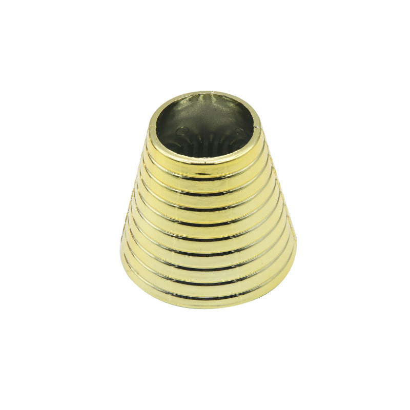 JMT-719370 Toothy Imitation Metal Large Ponytail Hair Tie - ABS Plastic, 4 Color Options, Stylish Design