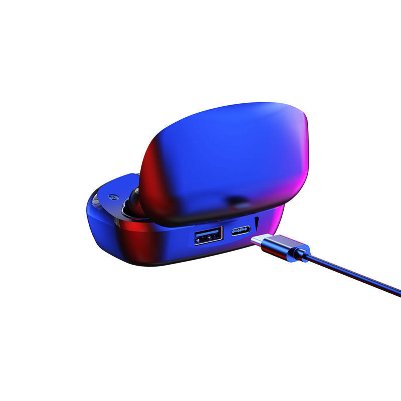 JMT-719818 Wireless TWS 5.0 Earbuds with Noise Reduction and Power Display for Music and Calls