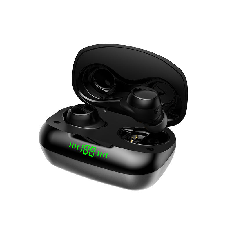 JMT-719818 Wireless TWS 5.0 Earbuds with Noise Reduction and Power Display for Music and Calls