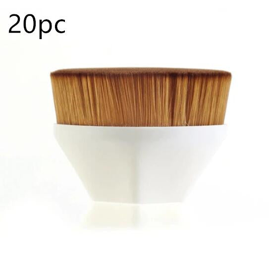 JMT-720266 Soft Synthetic Fiber Foundation and Blush Brush for Loose Powder Makeup