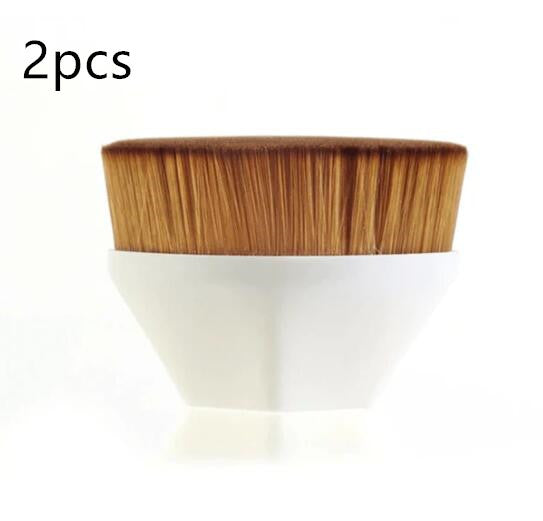 JMT-720266 Soft Synthetic Fiber Foundation and Blush Brush for Loose Powder Makeup