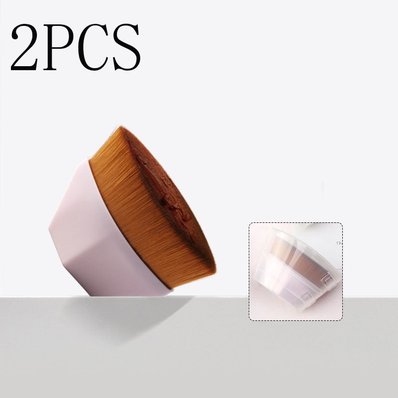 JMT-720266 Soft Synthetic Fiber Foundation and Blush Brush for Loose Powder Makeup