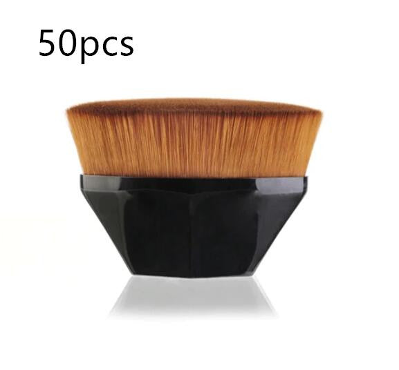 JMT-720266 Soft Synthetic Fiber Foundation and Blush Brush for Loose Powder Makeup