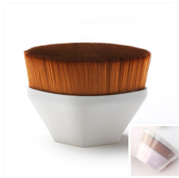 JMT-720266 Soft Synthetic Fiber Foundation and Blush Brush for Loose Powder Makeup