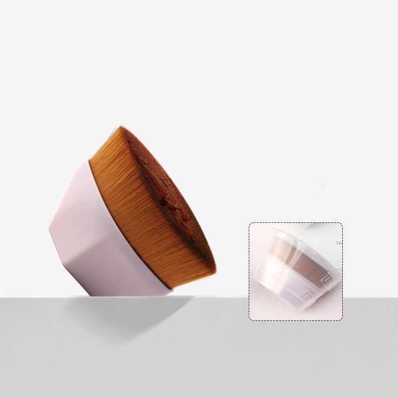 JMT-720266 Soft Synthetic Fiber Foundation and Blush Brush for Loose Powder Makeup