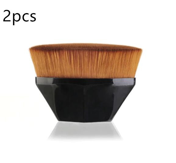 JMT-720266 Soft Synthetic Fiber Foundation and Blush Brush for Loose Powder Makeup