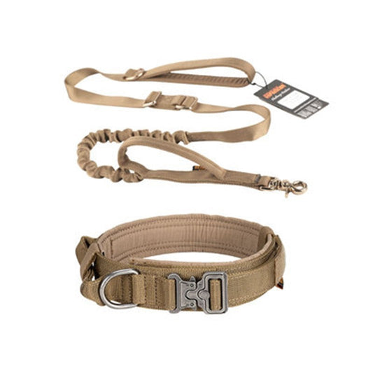 JMT-720330 Durable Medium Dog Rope Traction Leash with Padded Collar Options