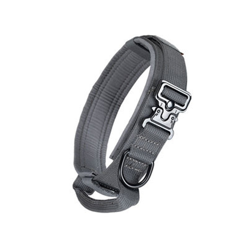 JMT-720330 Durable Medium Dog Rope Traction Leash with Padded Collar Options