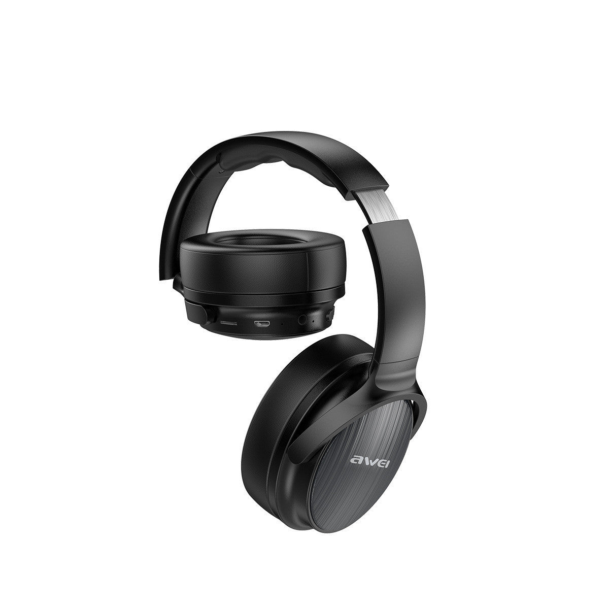 JMT-720330 Folding Bluetooth Over-the-Head Wireless Headphones with Long Battery Life and Dual Modes