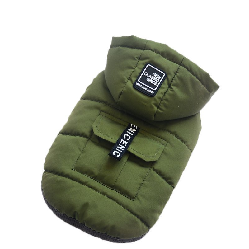 JMT-720458 Reversible Thick Cotton Vest for Pets - Soft Fleece Winter Coat