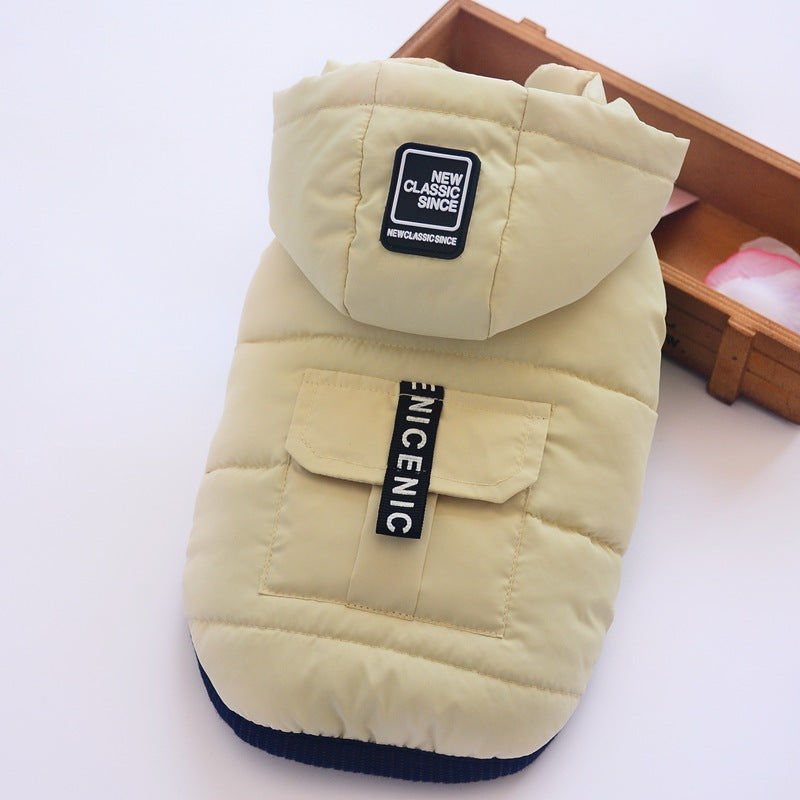 JMT-720458 Reversible Thick Cotton Vest for Pets - Soft Fleece Winter Coat