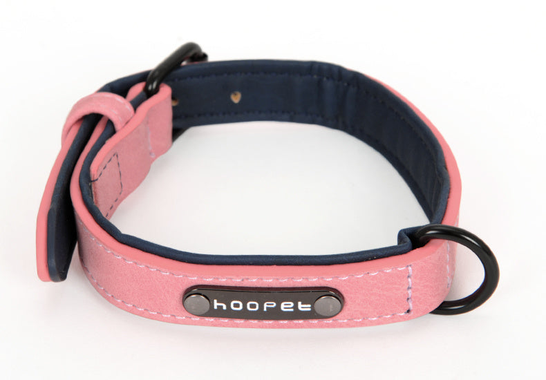 JMT-720650 Eco-Friendly PVC Puppy Dog Collar with Adjustable Leash for Small to Medium Dogs