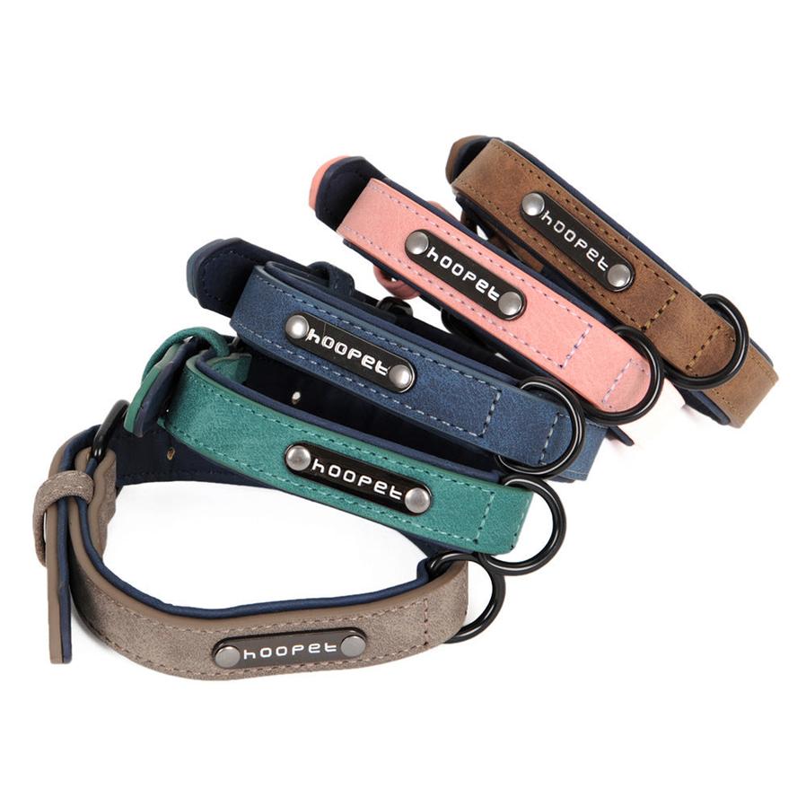 JMT-720650 Eco-Friendly PVC Puppy Dog Collar with Adjustable Leash for Small to Medium Dogs
