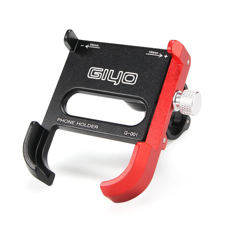 JMT-720842 Aluminum Alloy Bike Mount for Mobile Phones - Adjustable 20-33MM Holder