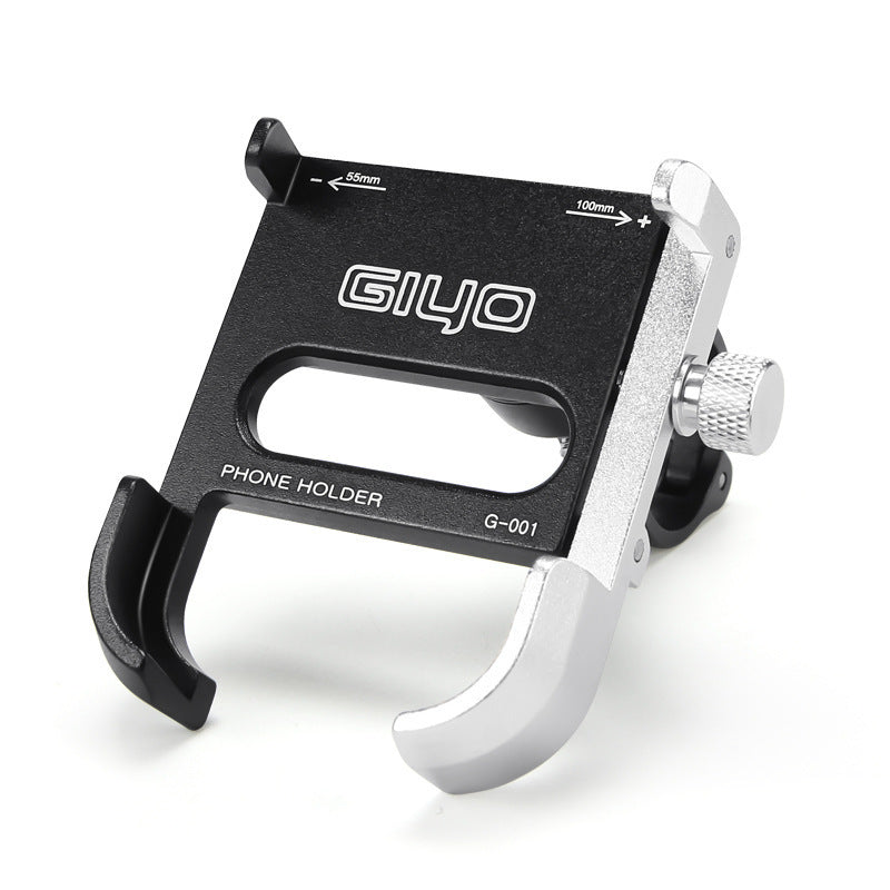 JMT-720842 Aluminum Alloy Bike Mount for Mobile Phones - Adjustable 20-33MM Holder