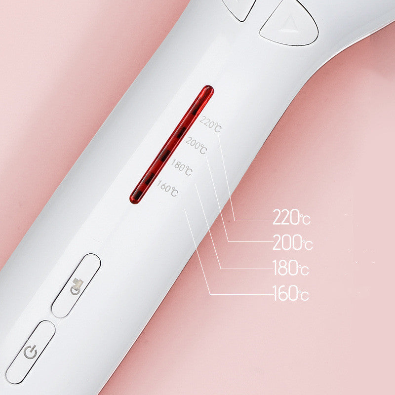 JMT-720970 Automatic Hair Curler with 21mm-30mm Ceramic Barrel, 4 Temperature Settings, Spiral Design for Quick Styling