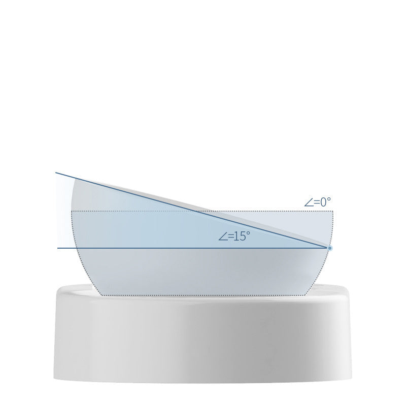 JMT-721162 Multifunctional Dual-Purpose Cat Bowl in Deep Ocean Blue and Orange Pink