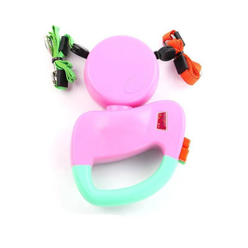 JMT-721482 Double Headed Pet Leash with Adjustable Length and Comfortable Grip