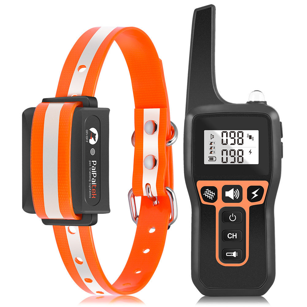 JMT-721674 Remote Control Dog Trainer with Voice Control and Bark Stopping Functionality