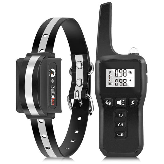 JMT-721674 Remote Control Dog Trainer with Voice Control and Bark Stopping Functionality