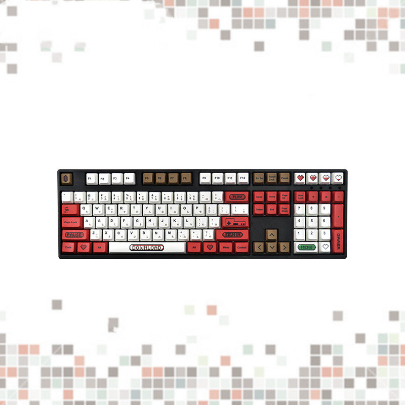 JMT-721802 Single-Sided Five-Sided Heat-Up Keycap for Mechanical Keyboards