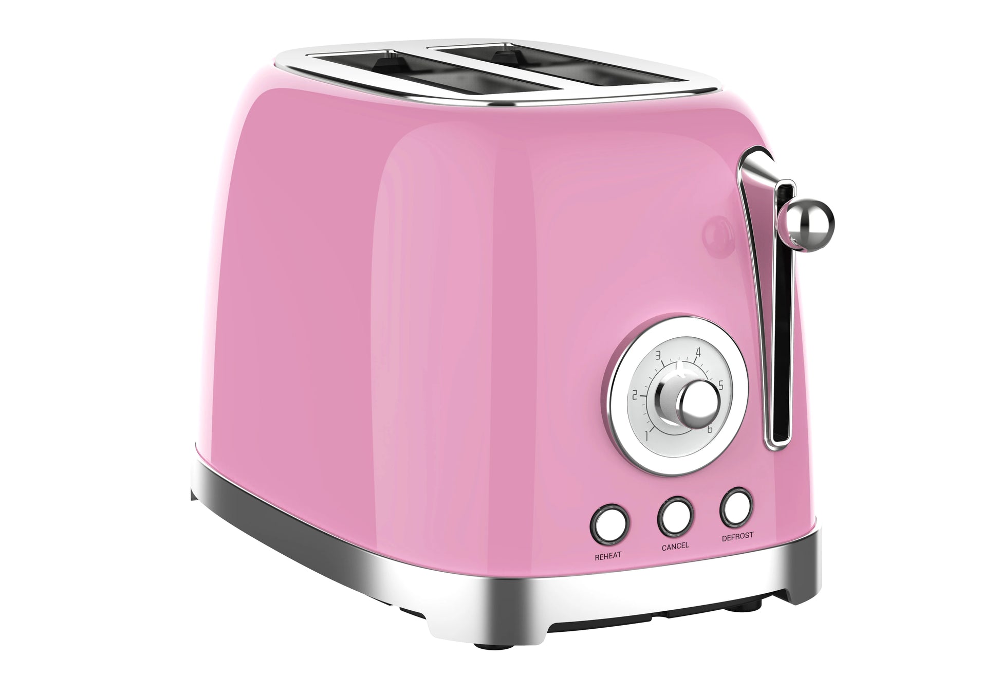 JMT-721802 Stainless Steel Two-Slice Retro Toaster for Home Use