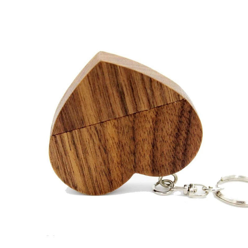 JMT-721930 Custom Wood USB Drive - 4GB, 8GB, 16GB, 32GB, 64GB Storage Options in Maple and Bamboo