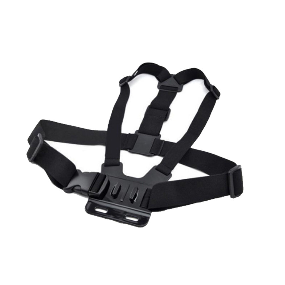 JMT-721994 Adjustable Chest Mount Harness for Action Cameras - Ideal for Outdoor Sports Filming